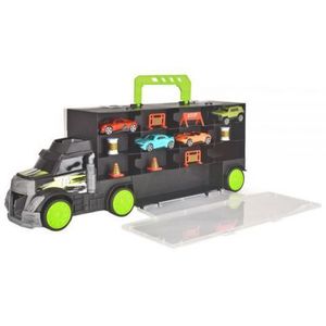 Camion Dickie Toys Carry and Store Transporter cu 4 masinute si accesorii imagine