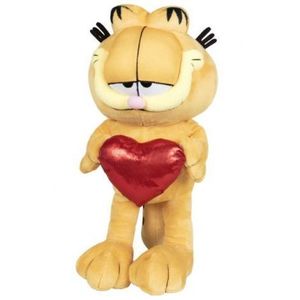 Jucarie din plus Garfield cu inima, 32 cm imagine