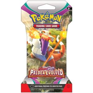 Pokemon TCG - Scarlet & Violet 2: Paldea Evolved - Sleeved Booster (diverse pachete) | The Pokemon Company imagine