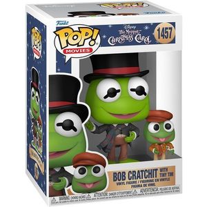 Figurina - Disney - The Muppet Christmas Carol - Bob Cratchit with Tiny Tim | Funko imagine