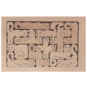 Puzzle din lemn - Pisici | imagine