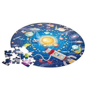 Puzzle educativ - Solar System | Hape imagine