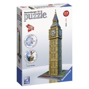Puzzle 3D Big Ben - 216 piese | Ravensburger imagine