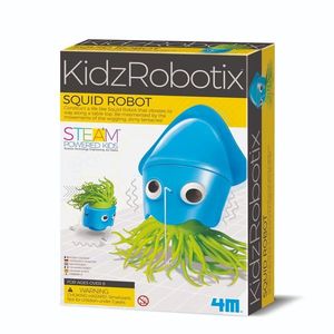 Kit constructie robot, Kidz Robotix, 4M, Squid imagine