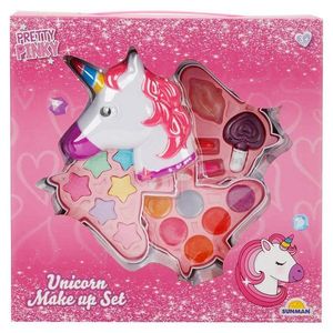 Set de machiaj pe 3 niveluri, Pretty Pinky, Unicorn imagine