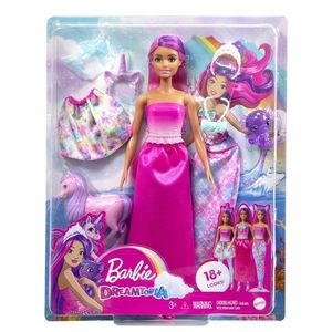 Papusa Sirena, Barbie, Dreamtopia, HLC28 imagine