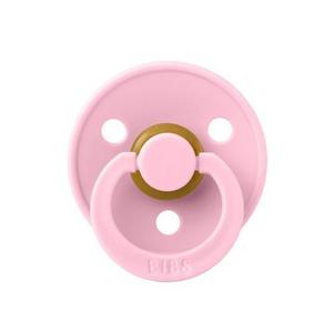 Suzeta Colour Latex, Tetina Rotunda, 6 Luni +, Baby Pink imagine