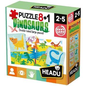 Set Primul meu puzzle 8+1: Dinozauri imagine