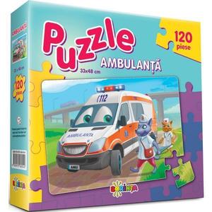 Puzzle - Ambulanta 120 piese imagine