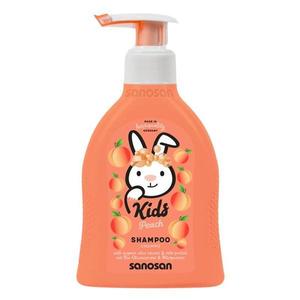 Sampon pentru Copii cu Piersica - Sanosan Kids Peach Shampoo, 200 ml imagine