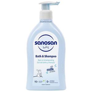 Spumant si Sampon - Sanosan Bath & Shampoo, 400 ml imagine