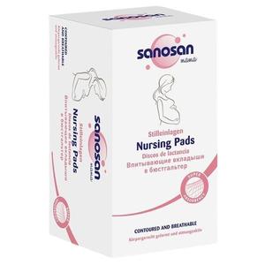 Tampoane pentru Protectia Sanilor - Sanosan Nursing Pads, 30 buc imagine