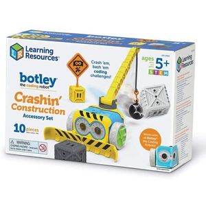 Jucarie educativa - Botley The Coding Robot - Crashin' Construction Accessory Set | Learning Resources imagine