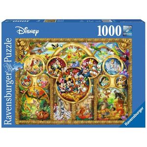 Puzzle 1000 piese - Temele Disney | Ravensburger imagine