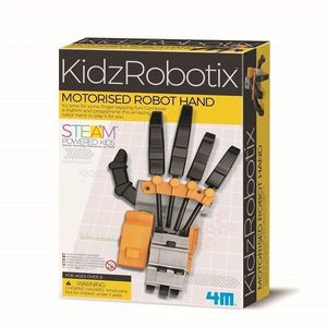 Kit constructie robot - Kids Robotix - Motorised Robot Hand | 4M imagine