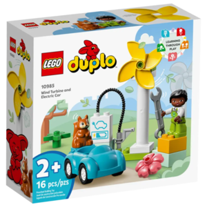 LEGO Duplo - Wind Turbine and Electric Car (10985) | LEGO imagine