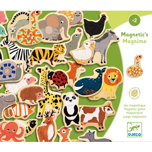 Joc magnetic cu animale - Magnimo | Djeco imagine