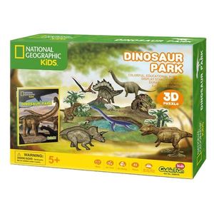 Puzzle 3D - National Geographic Kids - Dinosaur Park | CubicFun imagine