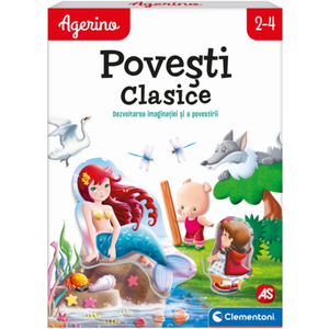Joc educativ Algerino - Povesti clasice | Clementoni imagine