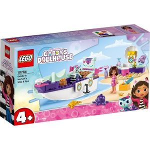 LEGO Gaby's Dollhouse - Barca cu Spa a lui Gabby si a Pisirenei (10786) | LEGO imagine