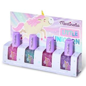 Set 4 lacuri de unghii - Little Unicorn | Martinelia imagine
