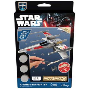 Macheta de asamblat - Star Wars - X-Wing Starfighter | Wood WorX imagine