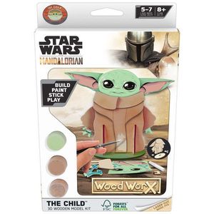 Macheta de asamblat - Star Wars the Mandalorian - The Child | Wood WorX imagine