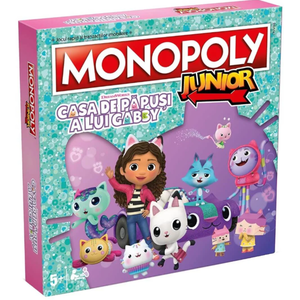 Joc - Monopoly Junior: Casa de Papusi a lui Gabby | Winning Moves imagine