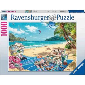 Puzzle 1000 piese - Colectionarul de scoici | Ravensburger imagine