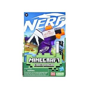 Jucarie Nerf Blaster - Minecraft Microshots Ender Dragon | Hasbro imagine