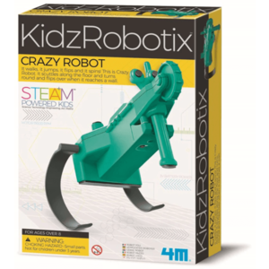 Kit constructie robot - Crazy Robot | 4M imagine
