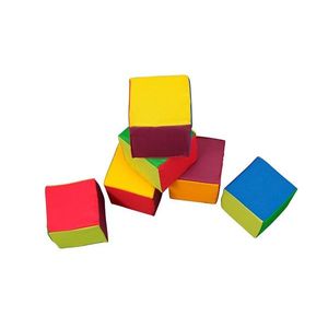 Set 6 cuburi educative, Multicolor imagine