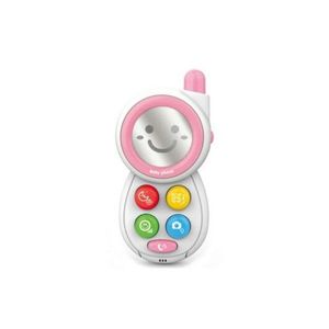 Jucarie interactiva telefon, Baby Musical Phone, HE0513, 0M+, plastic, multicolor imagine