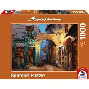 Puzzle 1000 de piese - Sam Park - Alley at Lake Como | Schmidt imagine