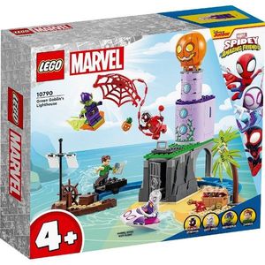 LEGO Marvel - Spidey and His Amazing Friends - Green Goblin's Lighthouse (10790) | LEGO imagine