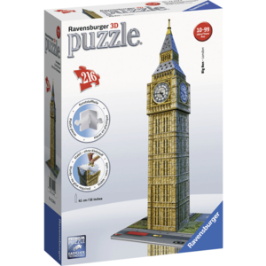 Puzzle 3D - Big Ben, 216 piese | Ravensburger imagine