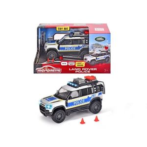 Masina - Land Rover masina de politie cu lumini si sunete | Majorette imagine