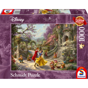 Puzzle 1000 piese - Thomas Kinkade - Disney - Dancing with The Prince | Schmidt imagine