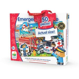 Puzzle 50 piese - Jumbo Floor - Emergency Rescue | The Learning Journey imagine