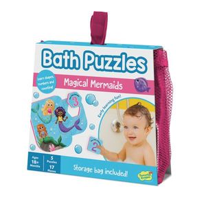 Puzzle de baie pentru bebelusi - Sirene | MindWare imagine