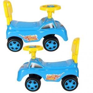 Masinuta fara pedale muzicala Blue Baby Car imagine