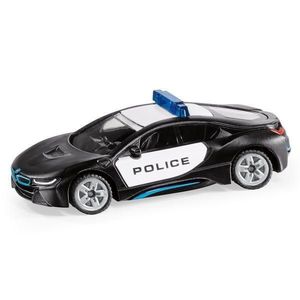 Jucarie - Masinuta BMW i8 Politie, SIKU 1533 imagine