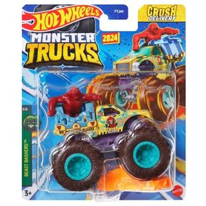 Masinuta Hot Wheels Monster Truck, Crush Delivery, HTM25 imagine