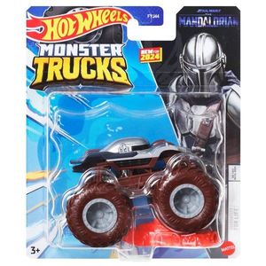 Masinuta Hot Wheels Monster Truck, Star Wars The Mandalorian, HTM26 imagine