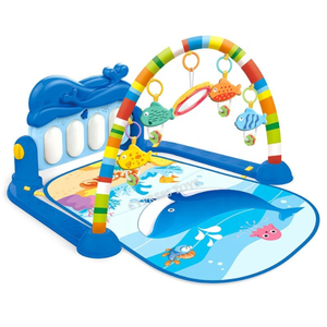 Saltea de Joaca pentru Bebelusi cu Sunete si Lumini Pestisori- Piano Fitness | Cypress Toys imagine