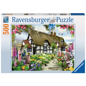 Puzzle 500 piese - Fairy Cottage | Ravensburger imagine