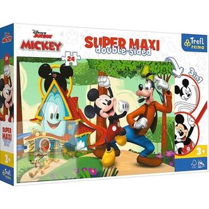 Puzzle - Primo Super Maxi - Disney, Mickey si Prietenii | Trefl imagine