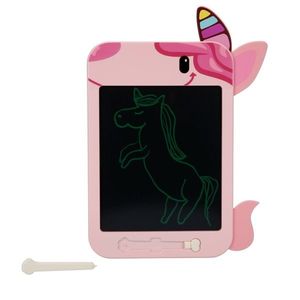Tableta digitala LCD, pentru scris si desen, Edu Sun, 10.5 inch, Unicorn, Roz imagine
