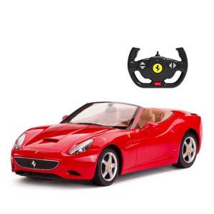 Masinuta cu telecomanda Rastar, Ferrari California, 1: 12, Rosu imagine
