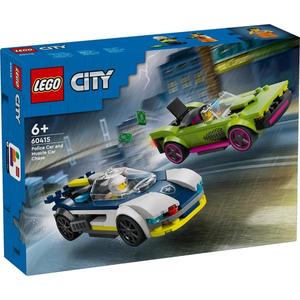 LEGO® City - Urmarire cu masina de politie si masina puternica (60415) imagine